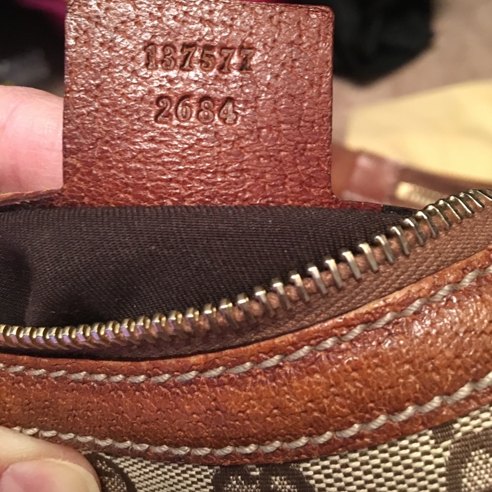 Gucci bamboo/leather detail hobo handbag - Picture 3 of 4